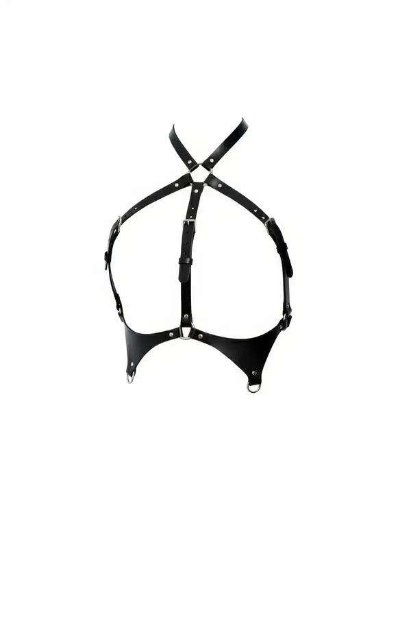 Criss-Cross Chest Harness with Adjustable Buckle Straps