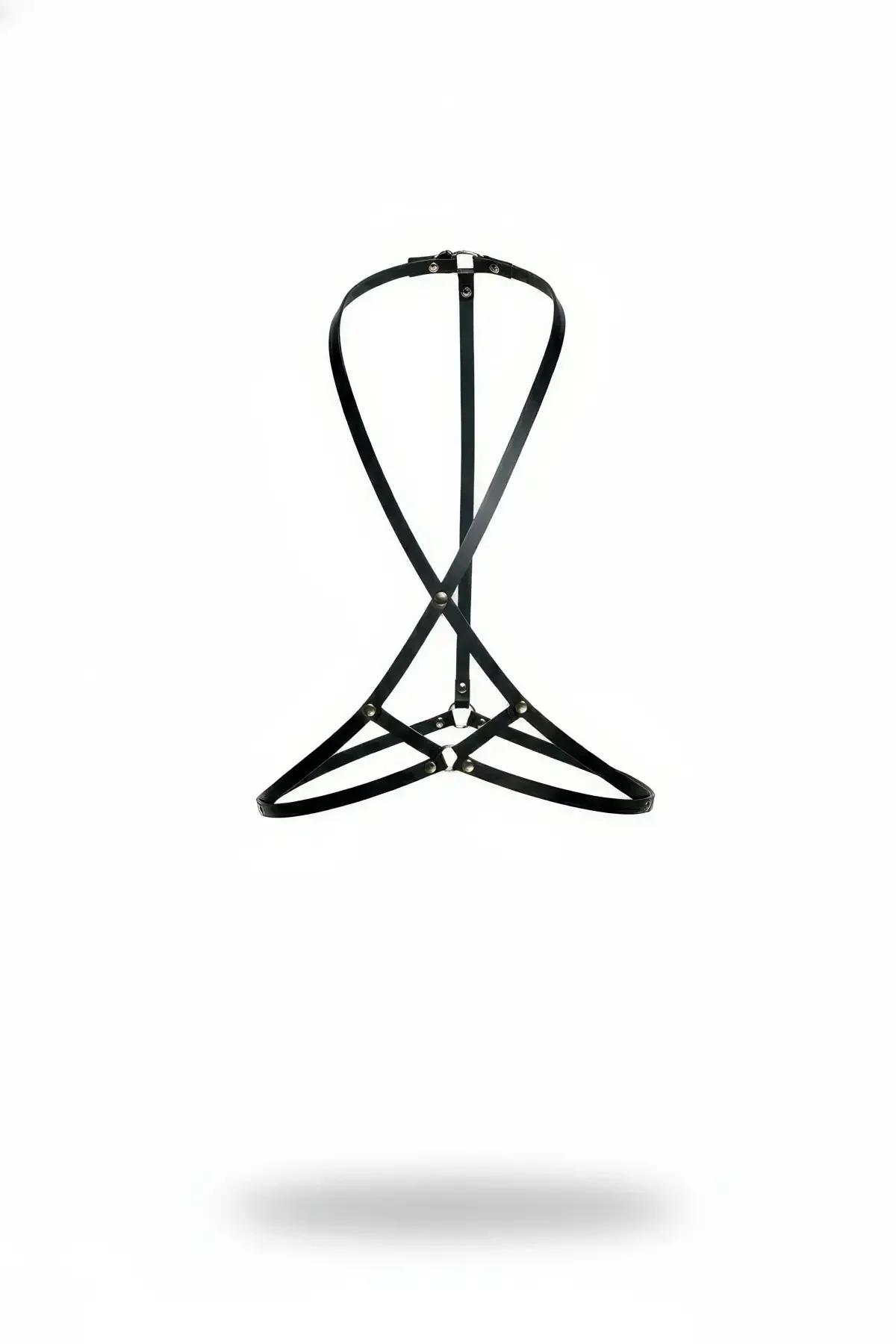 Chest Harness with Double O-Ring Center & Back Straps