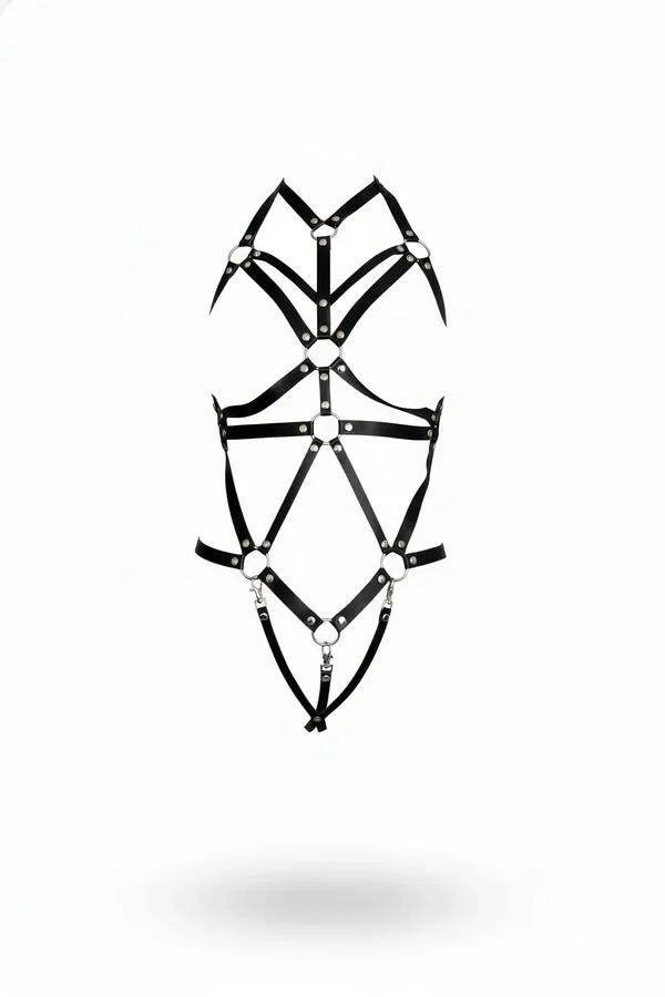 Full Body Harness with O-Ring Detailing