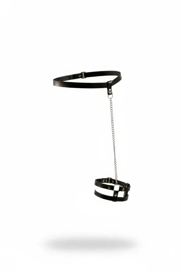 Chain Waist Harness with Double Strap Leg Garter