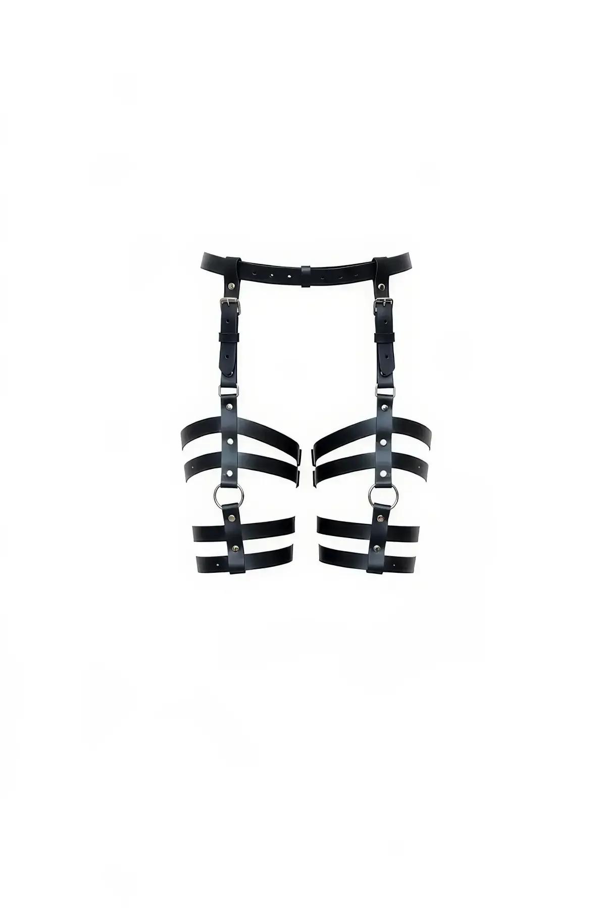 Multi-Strap Waist-to-Thigh Garter Harness