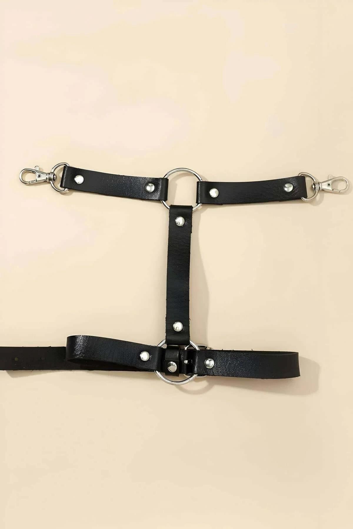 Single Leg Garter Harness with Belt Loop Clips