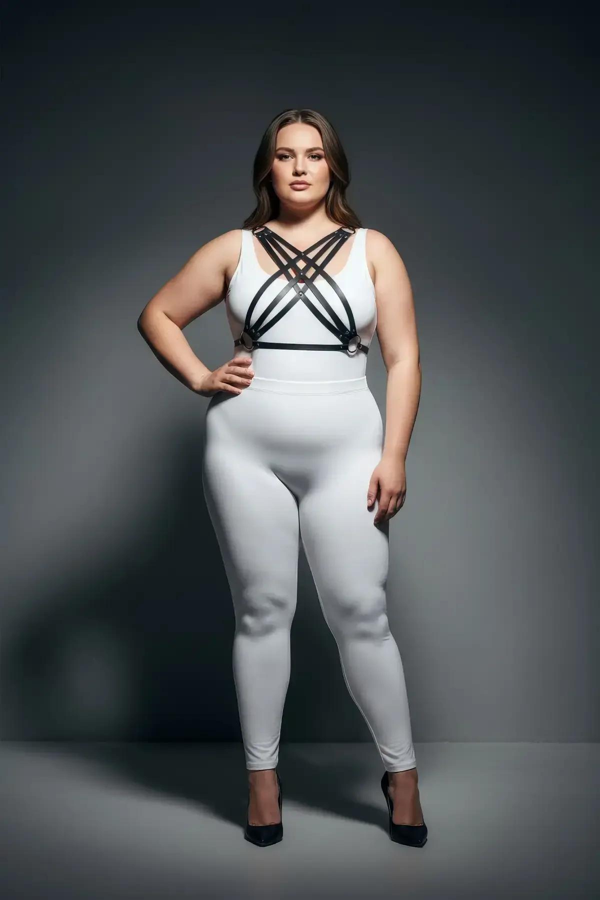 ayarlanabilir bel bandı siyah harness metal toka 80-110 cm uyum