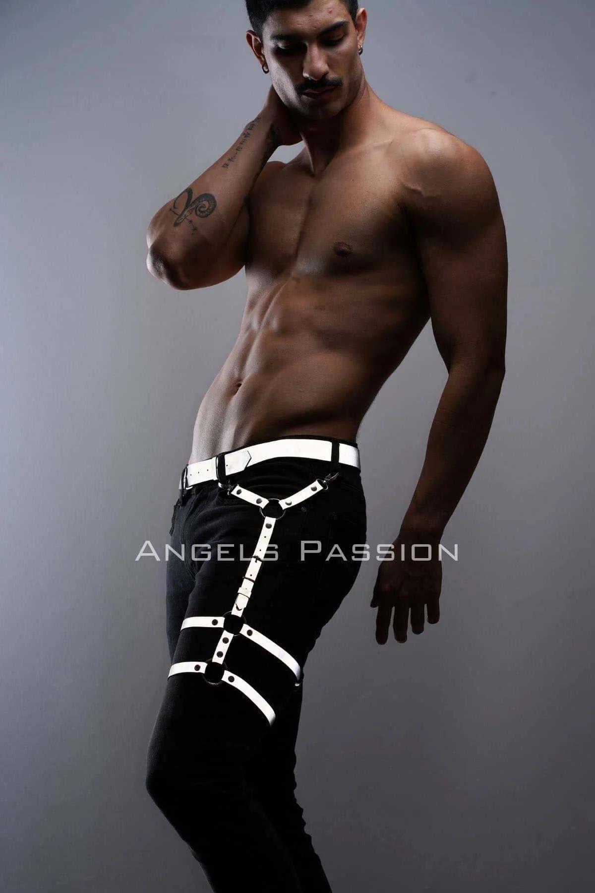 Adjustable Leg Harness with Reflective Straps