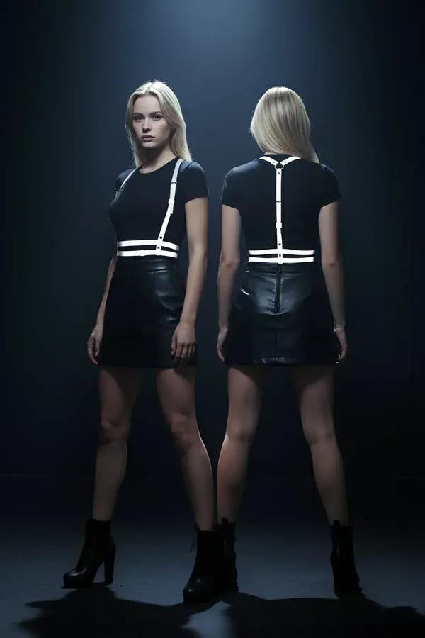 Reflective Strappy Chest Harness