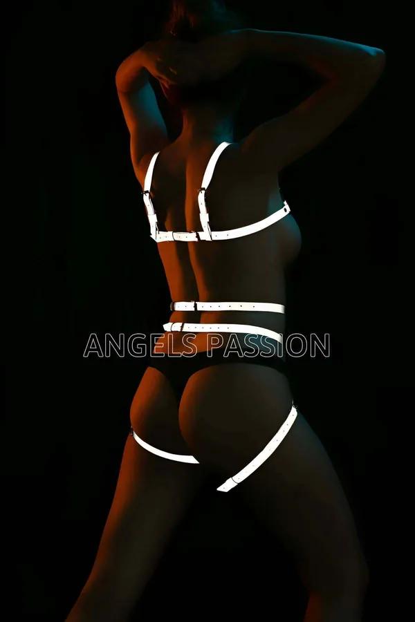 Reflective Full Body Harness with Star Detail