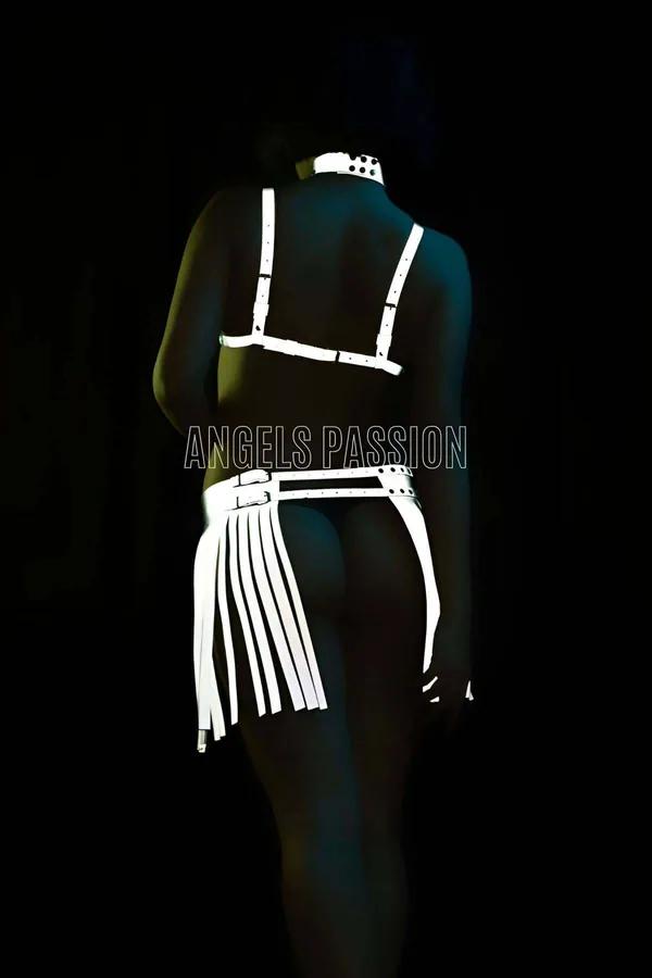 Reflective Fringe Harness Set