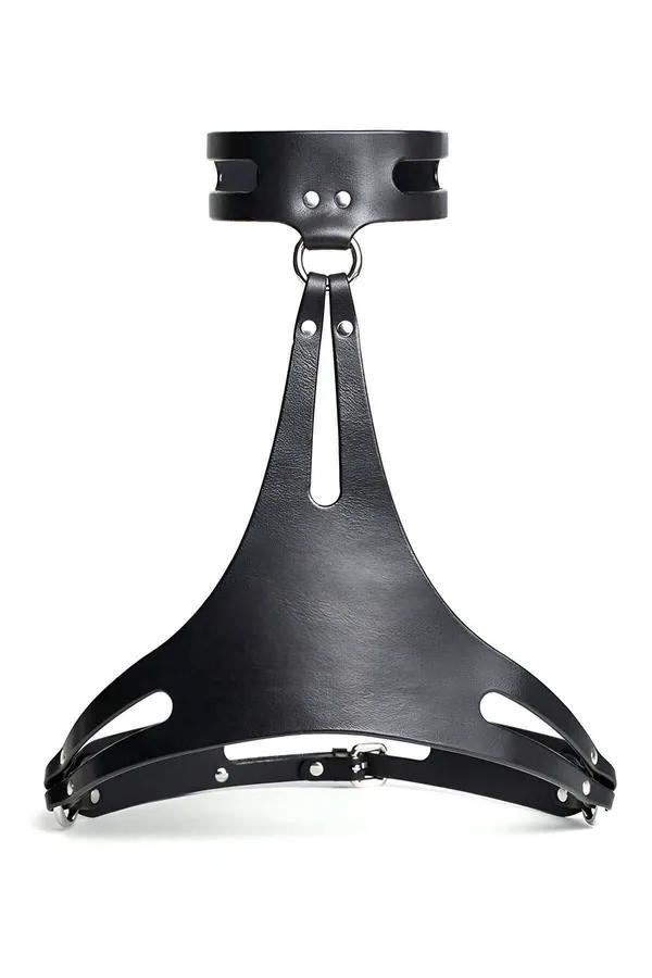 Strappy Chest Harness with O-Ring Detail