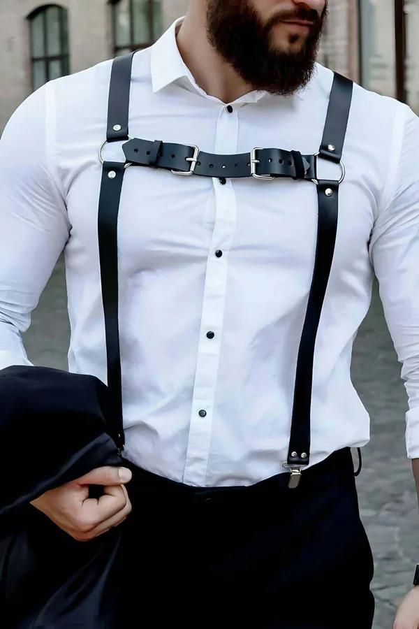 Adjustable Y-Back Body Harness with O-Ring
