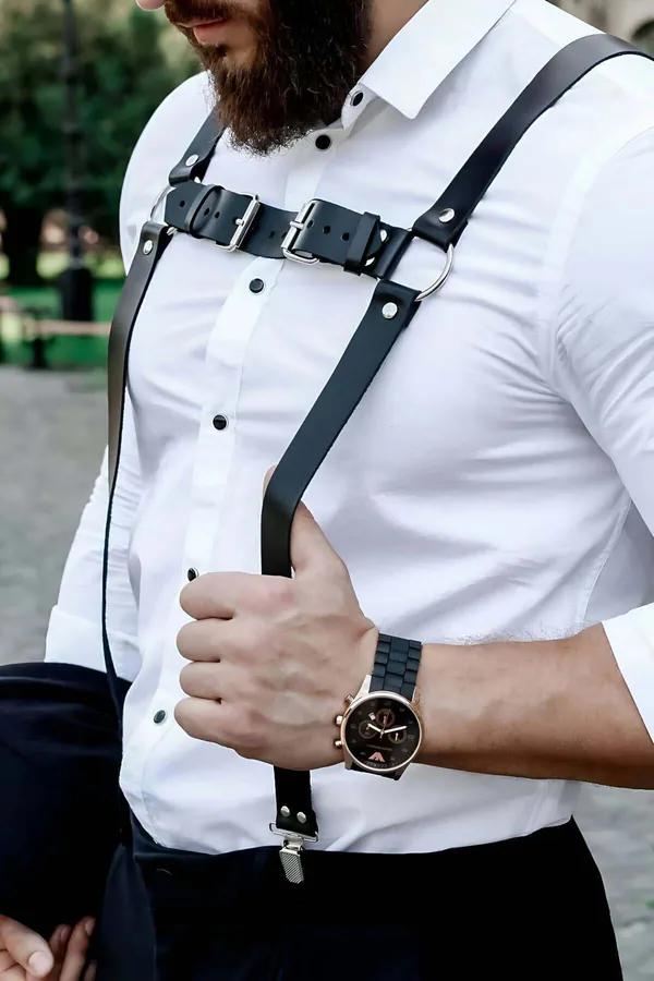 Adjustable Y-Back Body Harness with O-Ring