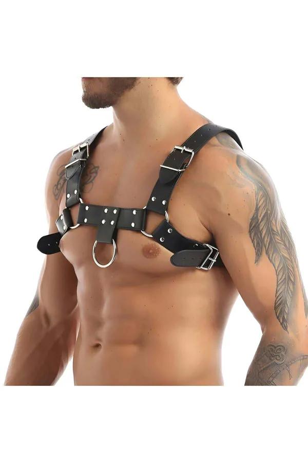 Body Harness with O-Ring & Adjustable Buckles