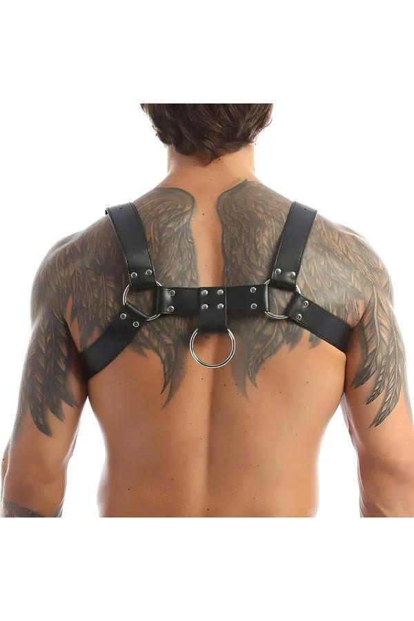 Body Harness with O-Ring & Adjustable Buckles