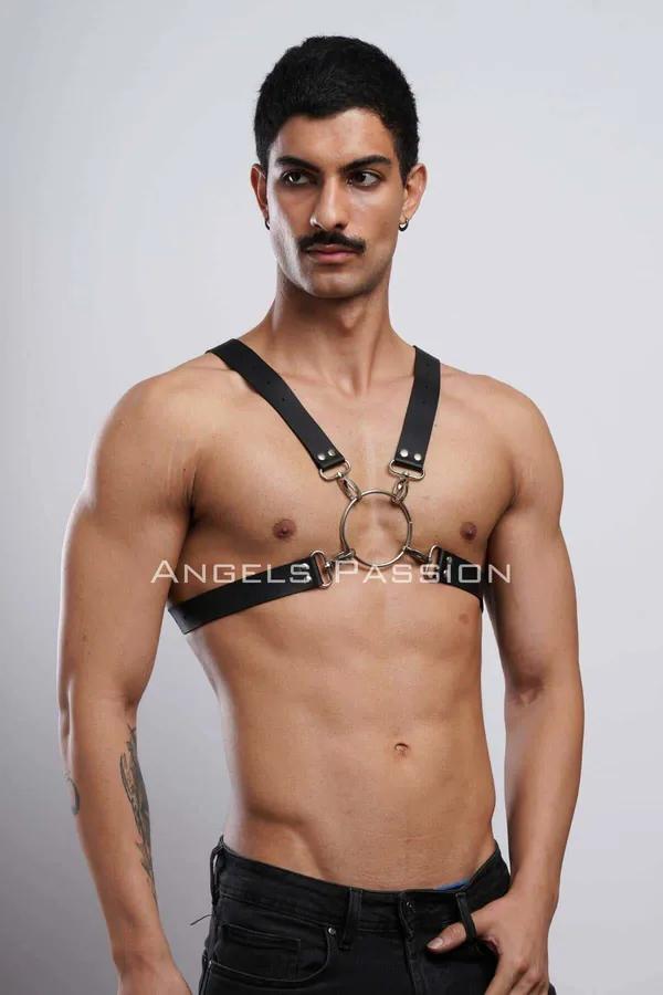 Chest Harness with O-Ring and X-Back Straps