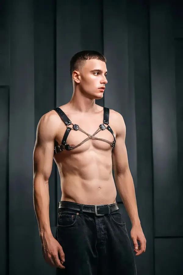 Body Harness with Chain Detail and O-Rings