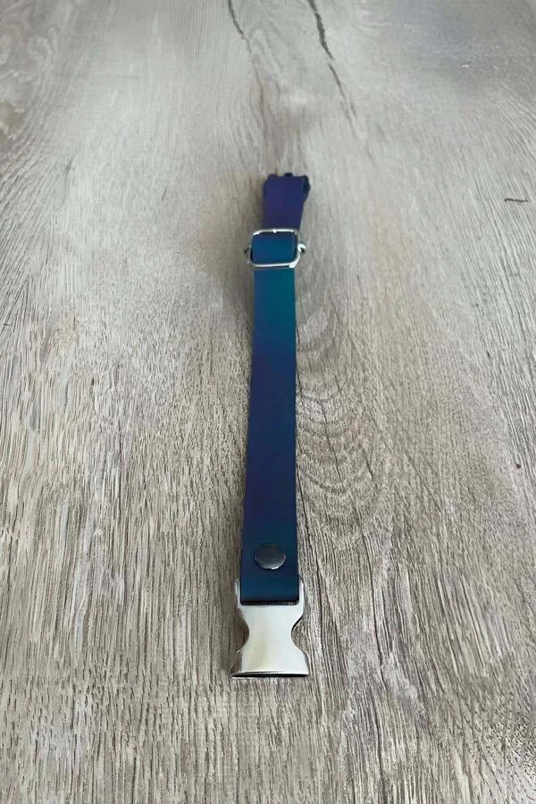 Reflective Adjustable Cat Collar with Quick-Release Buckle