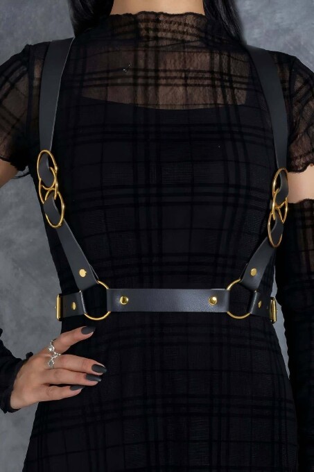 Leather Belt Over Dress, Shirt Belt - PNT933 - 1
