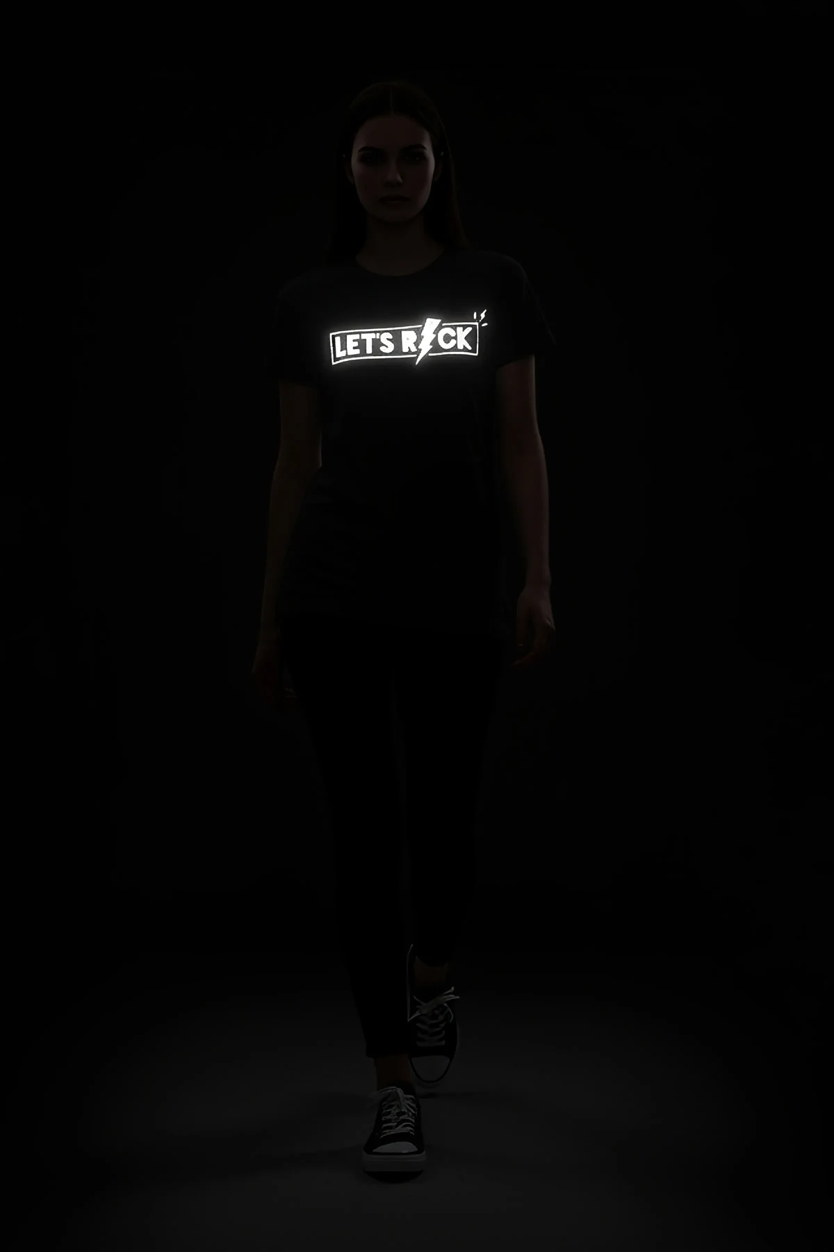 Reflektörlü T-Shirt