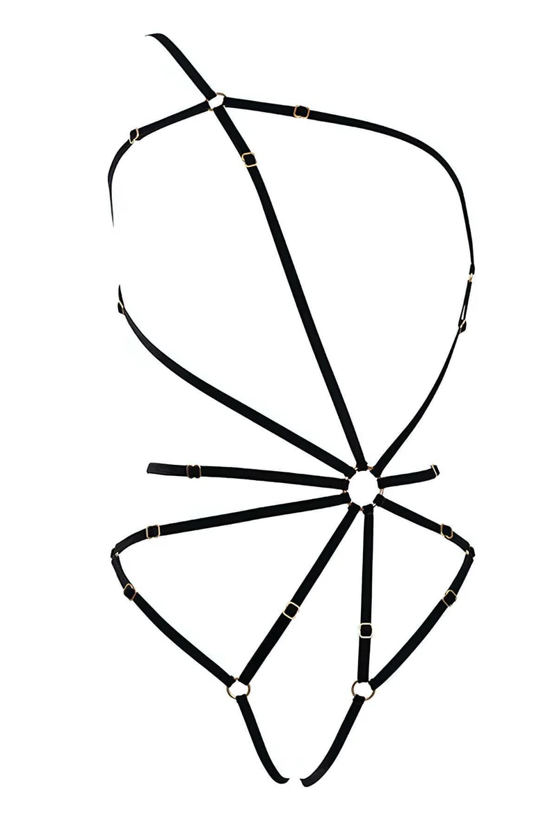 Women's Elastic Strap Lingerie Body Harness