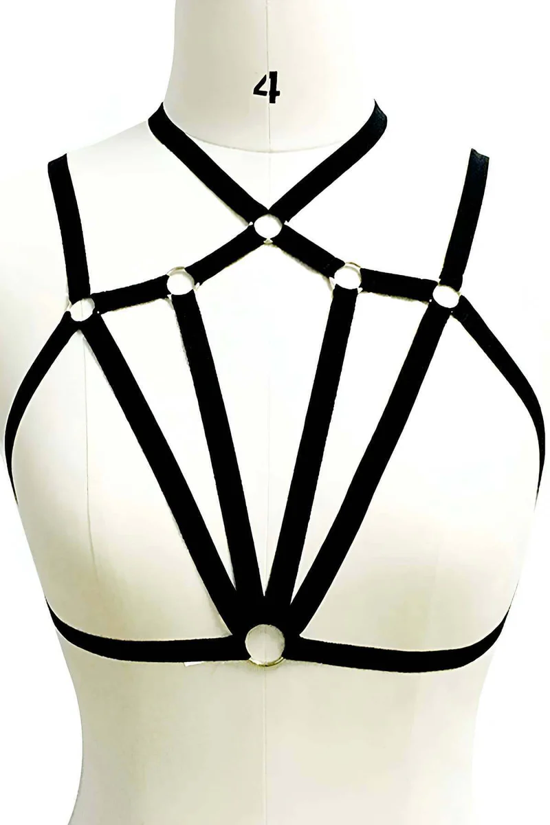 Chest Harness | Adjustable Strappy Cage Body for Women