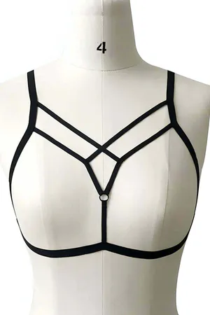 Strappy Chest Harness for Women – Versatile Body Lingerie Top