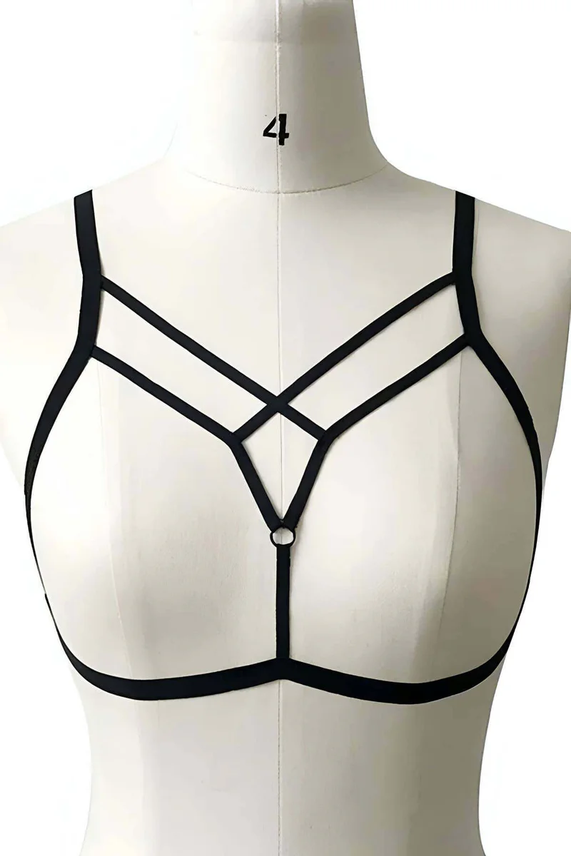 Strappy Chest Harness for Women – Versatile Body Lingerie Top