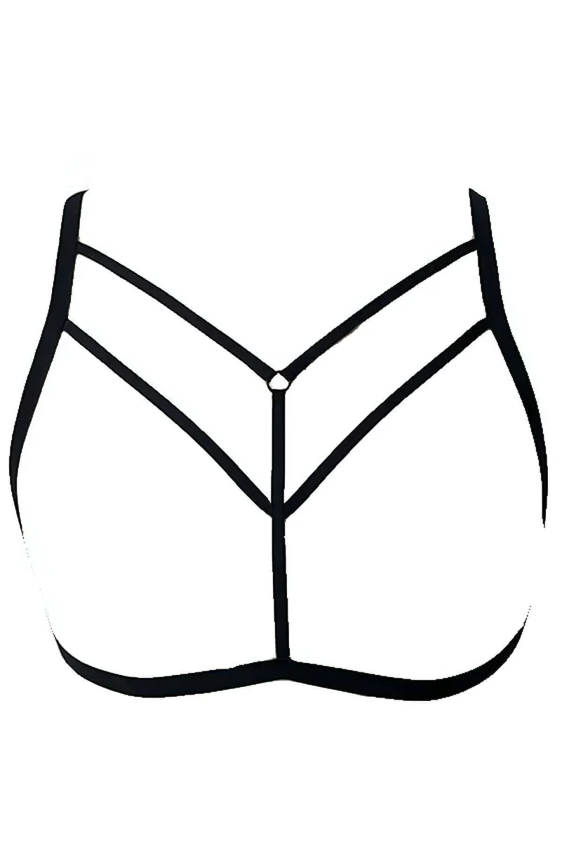 Chest Harness Strappy Lingerie Top for Women - Adjustable