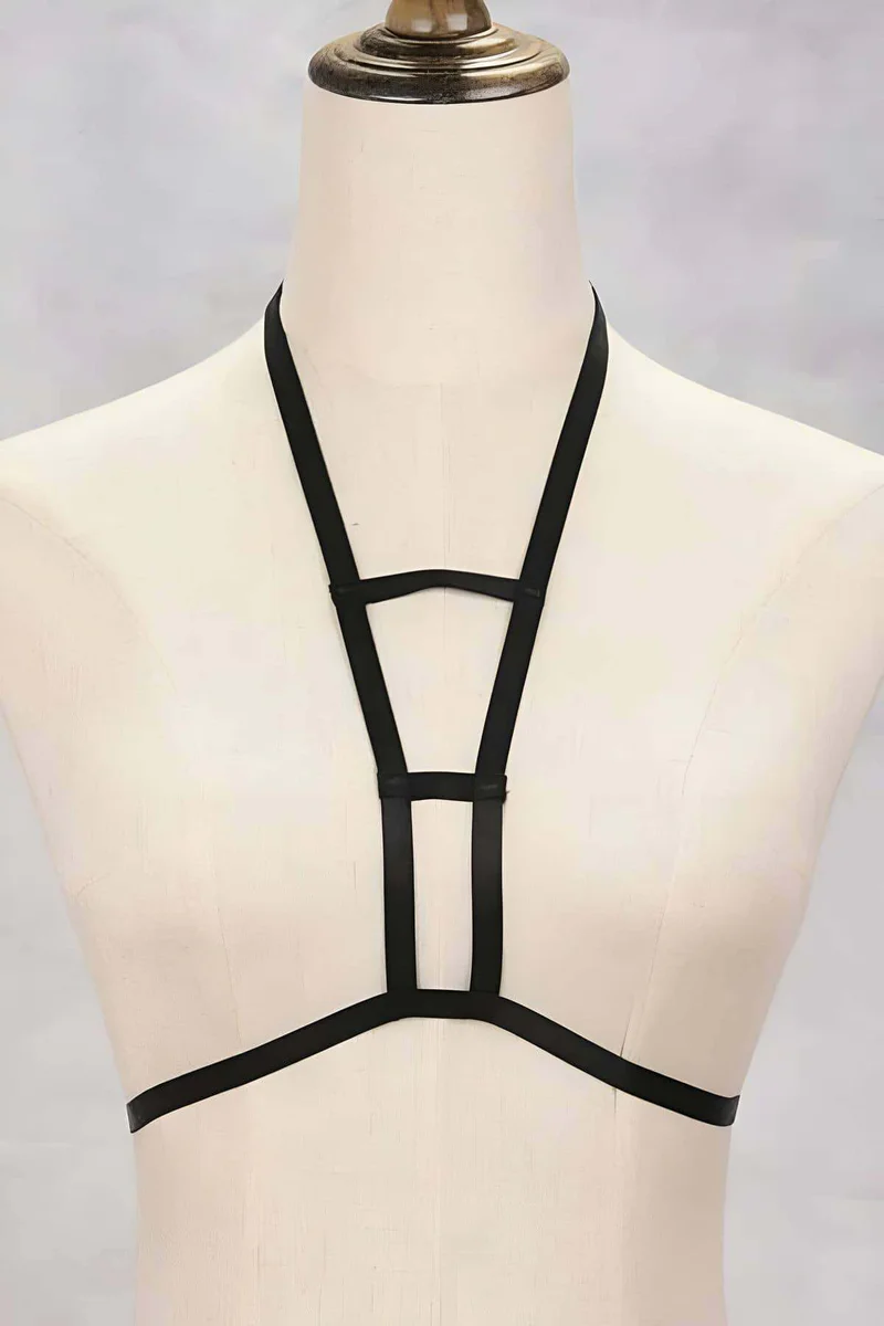 Sexy Chest Harness for Women - Adjustable Strappy Décolletage