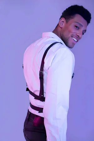 Men's Chest Harness for Style & Statement | Adjustable Faux Leather