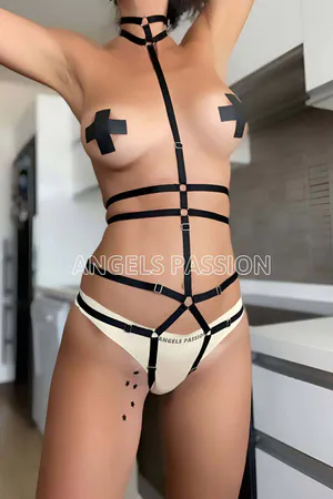 Alluring Adjustable Body Harness Lingerie