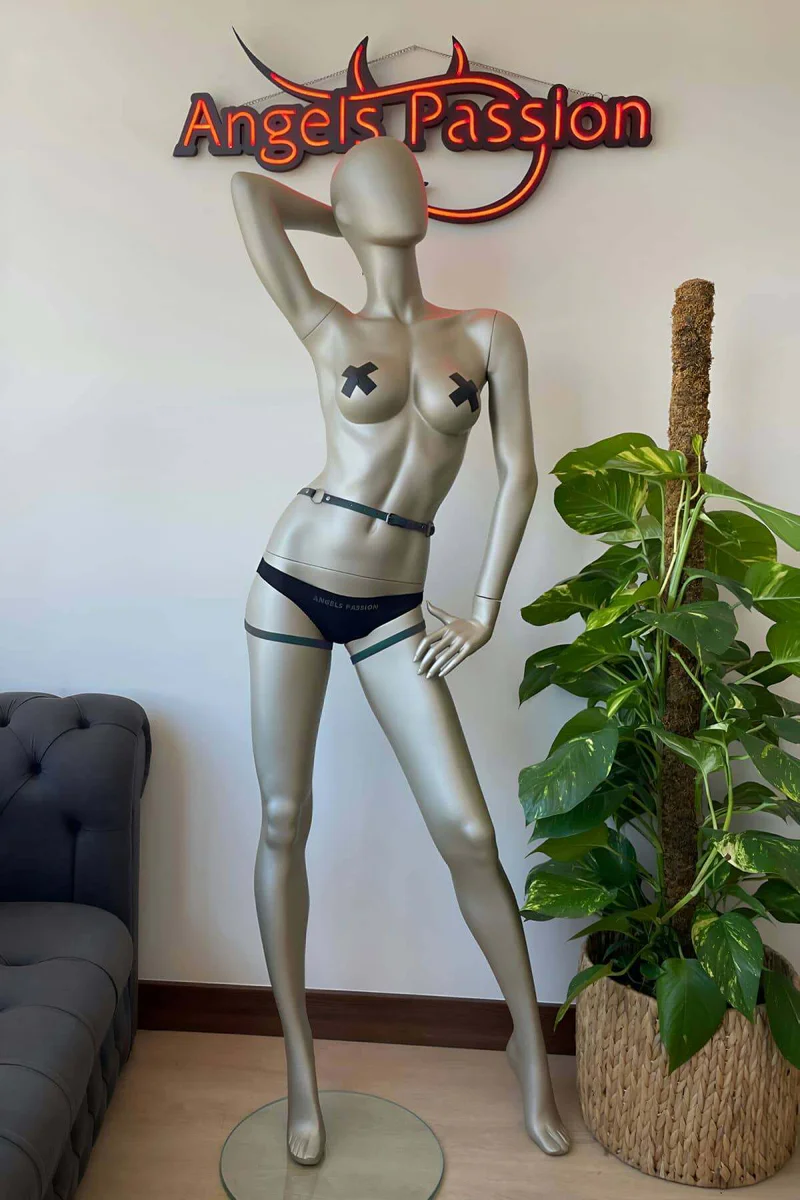 Reflective Iridescent Body Harness for Women - Adjustable