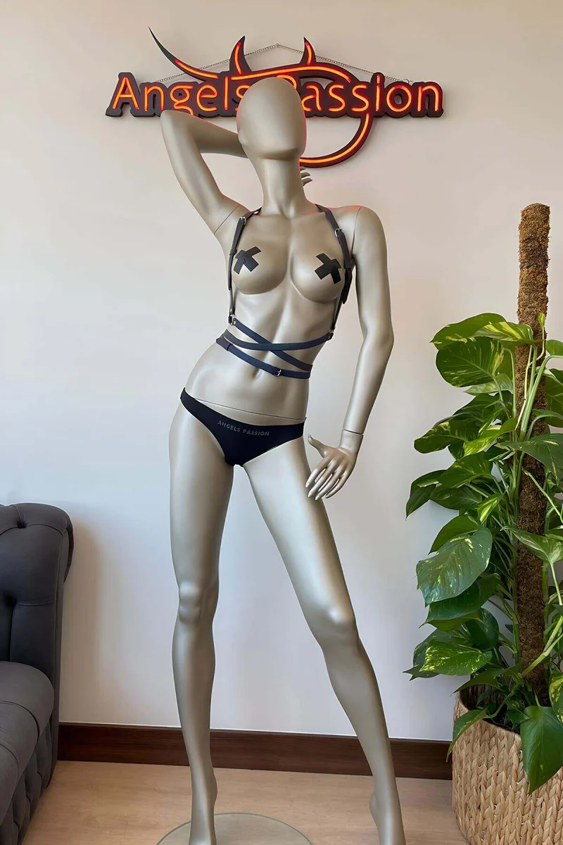 Glow in the Dark Body Harness for Festivals & Nightlife
