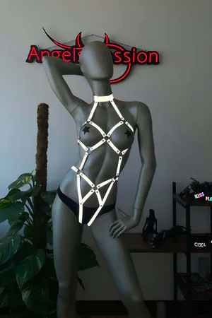 Reflective Body Harness for Festivals & Rave Outfits