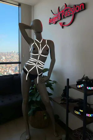 Reflective Body Harness Set for Women - Rave Festival Wear