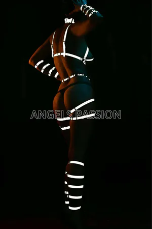 Reflective Full Body Harness Set - Festival Rave Outfit