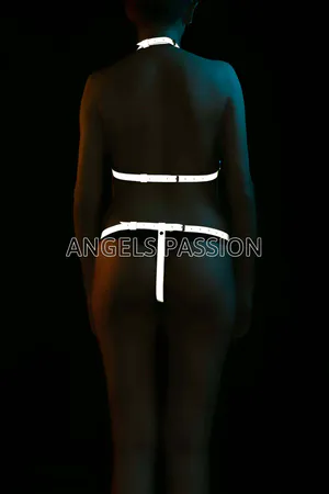 Reflective Sexy Bra Set - APFT422