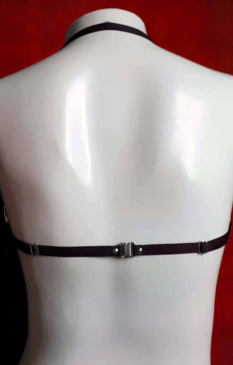 Women's Adjustable Strap Chest Harness Bra - Bold Lingerie Top
