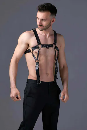 Fantasy Male Chest Harness - APFTM105