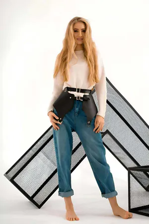 Sexy Leather Skirt Harness for Daily Use - APFT1119