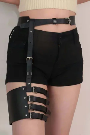 Sexy Leather Garter Accessory - APFT1173