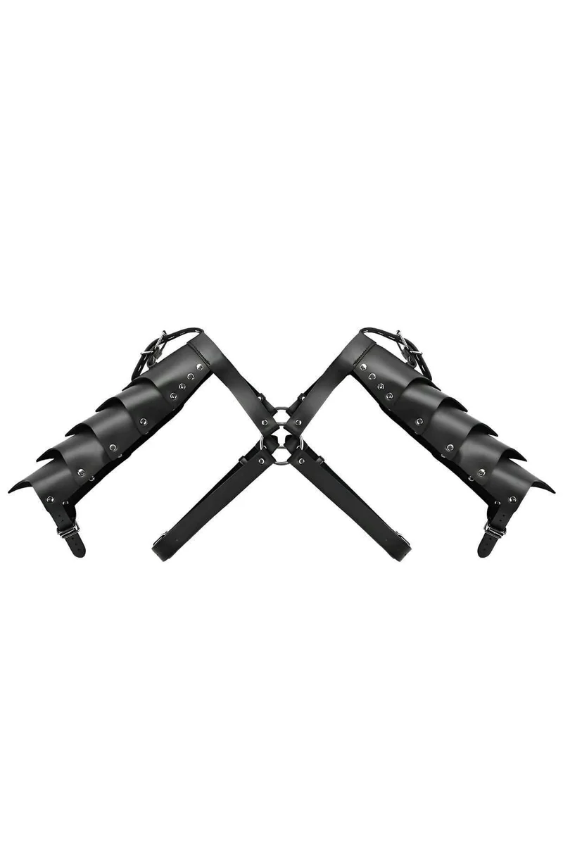 Faux Leather Festival Harness