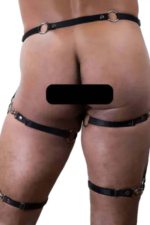 Erkrk Fantasy Rubber Garter Harness - APFTM189