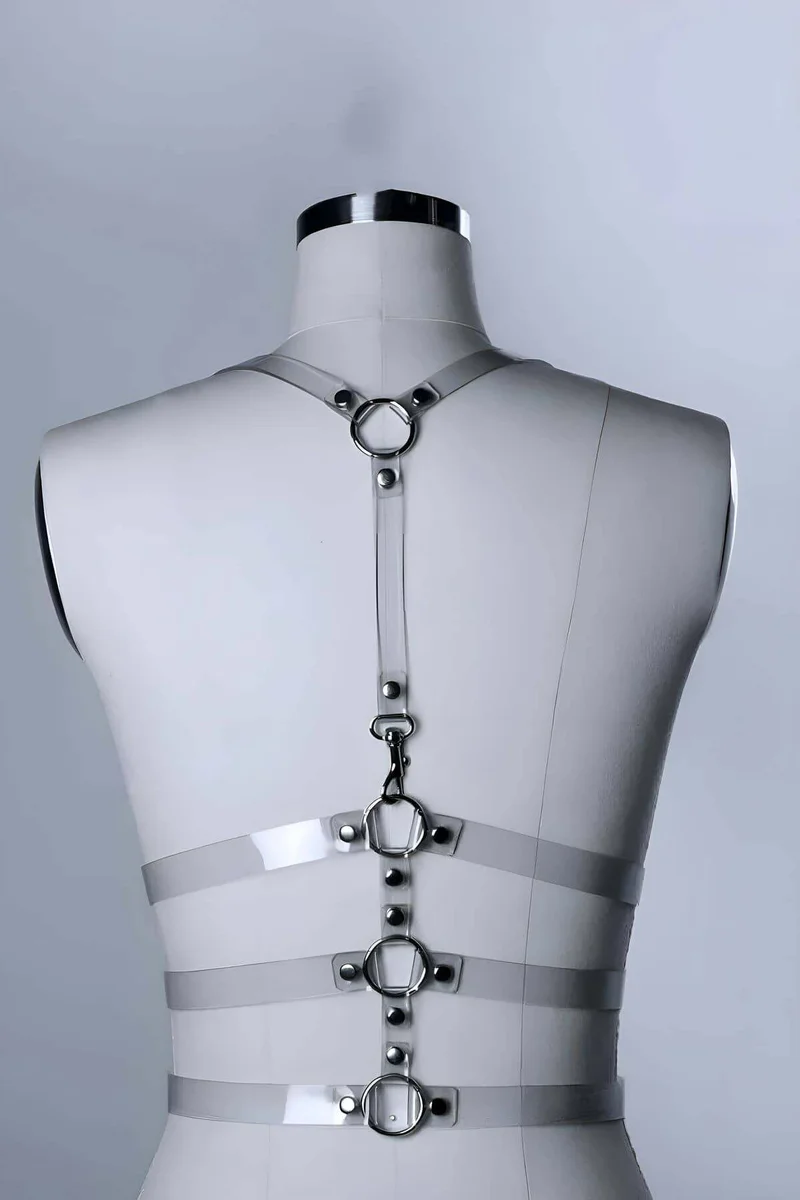 Off-the-Shoulder Transparent Dress Belt, Crop Belt, Blouse Belt - APFT1058