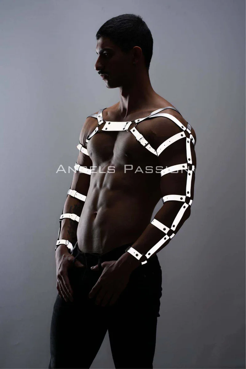 Reflective Body Harness with Reflective C
