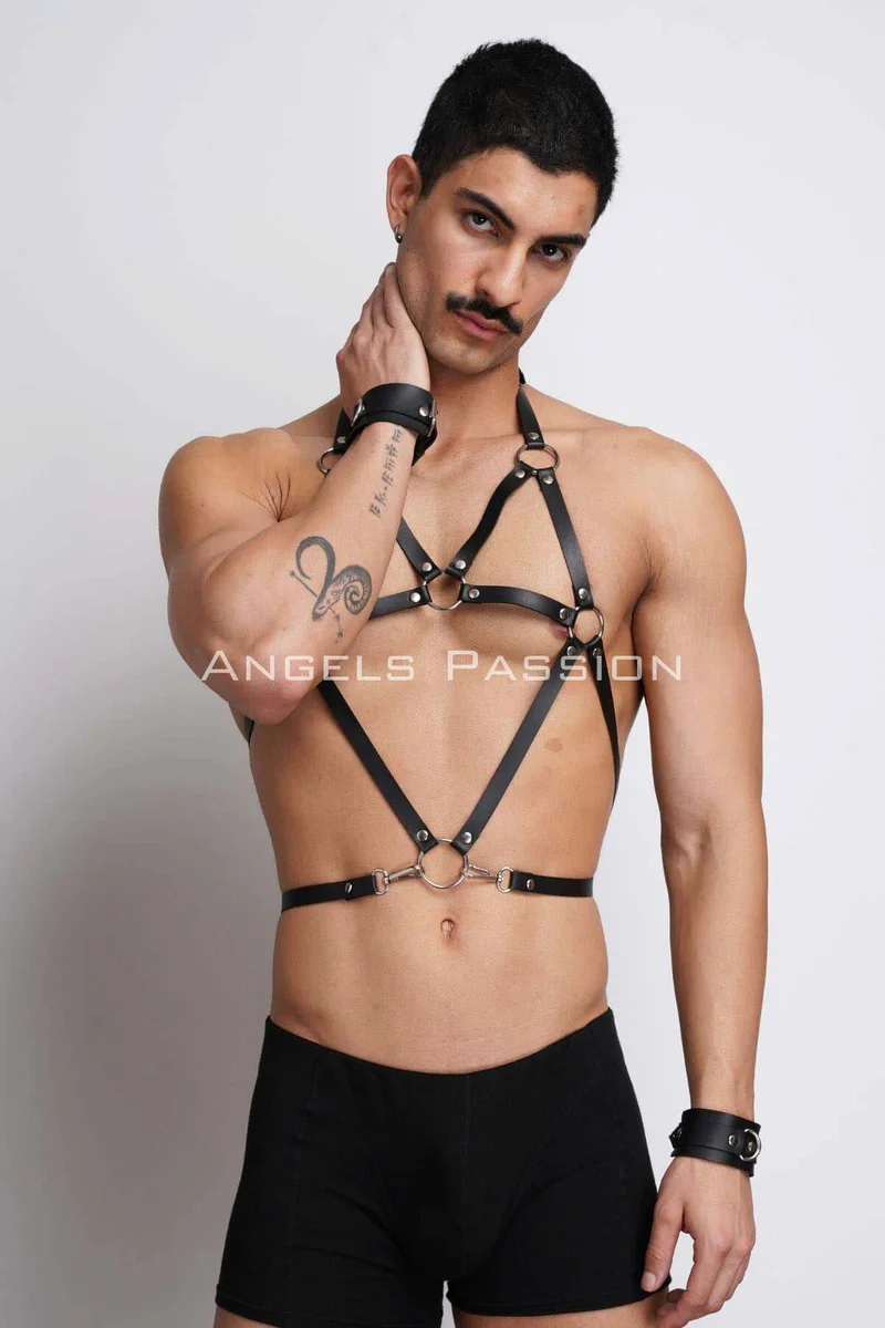 Geometric Body Harness Outfit Styled