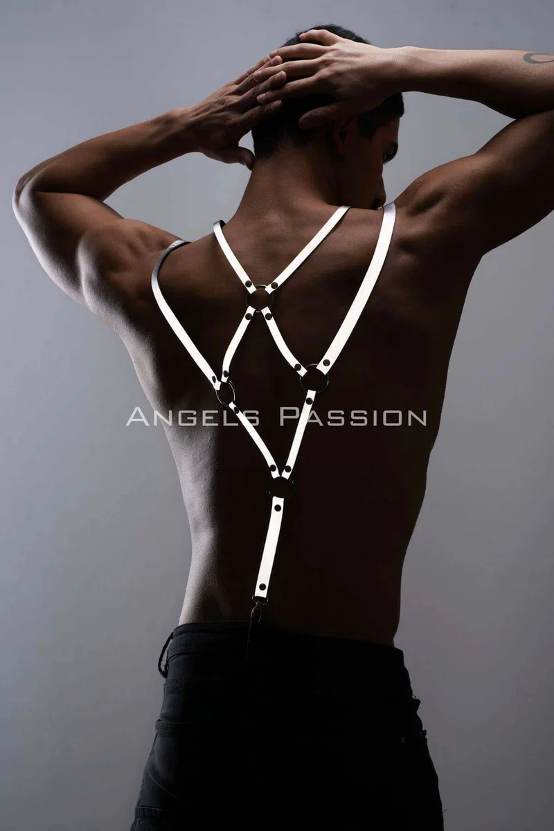 Reflective festival harness
