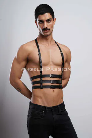 Men's Clubwear, Leather Party Wear, Techno Clubwear - APFTM17