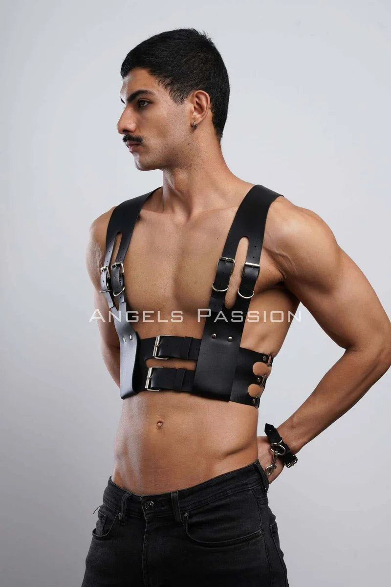 Black Harness Accessory black chest