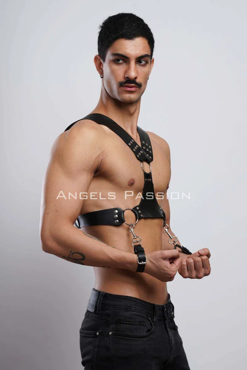 O-Ring Chest Harness Adjustable Straps