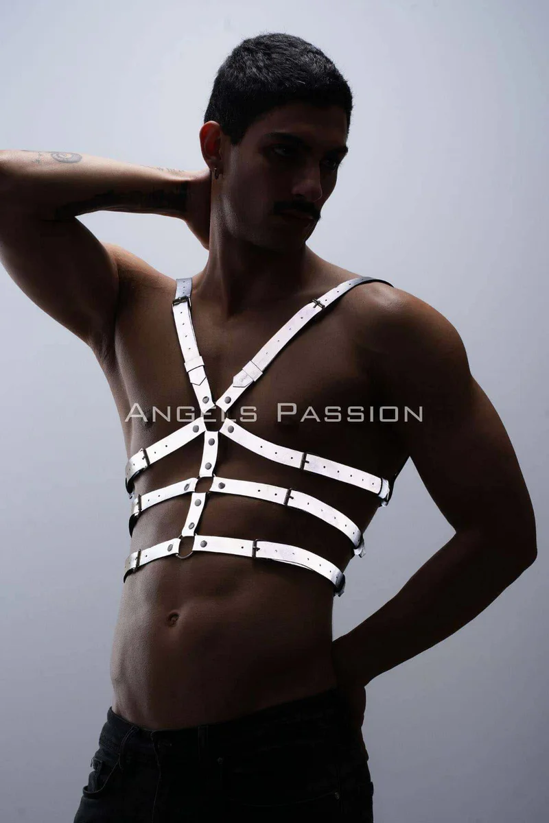 Fashion Chest Harness Reflective Material Night View