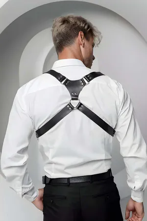 Stylish Men's Belt with Back Detail, Stylish Men's Belt, Men's T-shirt Belt - APFTM205